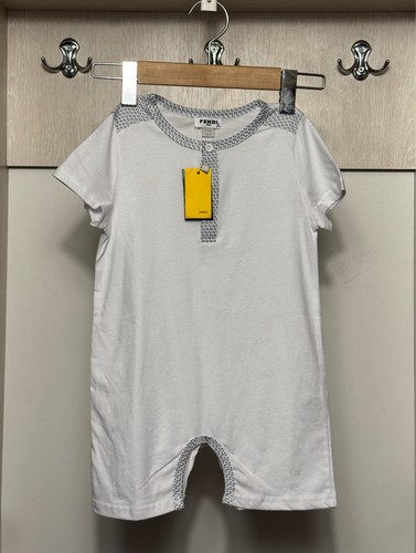Pagliaccetto fendi baby cotone - fendi,