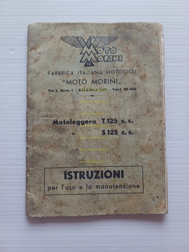 Moto morini 125 turismo - morini,