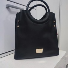 Mlyaco Borse In Pelle Colore Nero Interno Fodera Rossa 