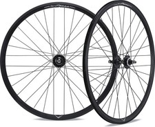 MICHE X-Press Track/Single Speed Wheelset, 622-15C, Black, Clincher