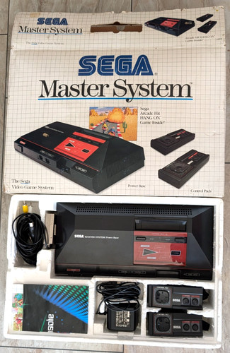 Console sega master system - console,