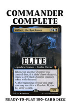 Mazzo Commander Personalizzato Wilhelt, The Rotchleaver ELITE Zombie Tribal Magic MTG