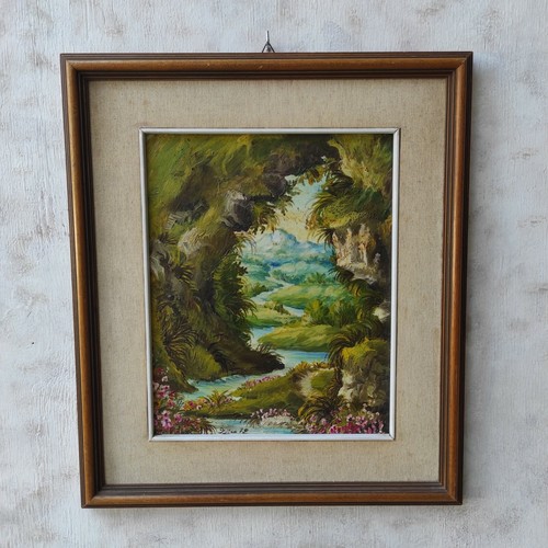 Quadro dipinto olio - dipinto, a