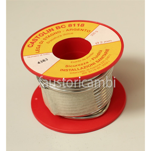 Castolin rotolo lega stagno - castolin,
