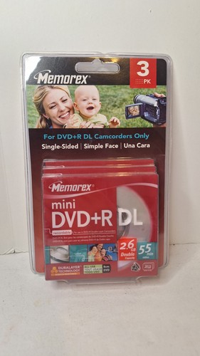 Memorex 3pz mini dvd dl - mini, dvd+r