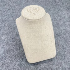 Collana tela marrone chiaro