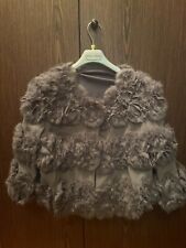 Giacca Paola Frani seta e pelliccia