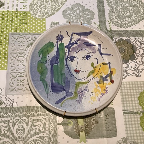 Piatto ceramica parete dal - parete,