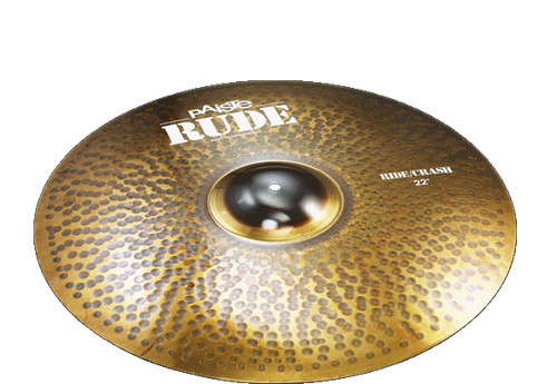 Piatto ride crash paiste - piatto, rude