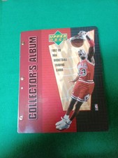 ALBUM UPPER DECK 97-98 SERIE 1  NON COMPLETO  PRINTED IN E.U...vedi descrizione
