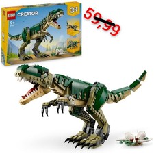 LEGO Creator 3 in 1 T. Rex, Dinosauro  Trasformabile in 3 Modellini 31151