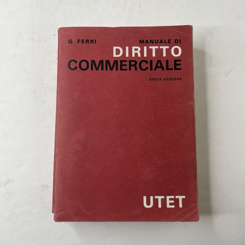 Manuale diritto commerciale - diritto,