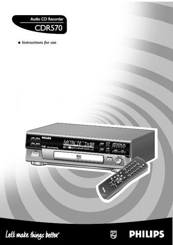 Philips cdr570 lettore - cdr570,