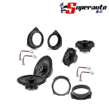 MACROM Kit completo fit Fiat Bravo II 07-14 Anteriore e Posteriore casse auto