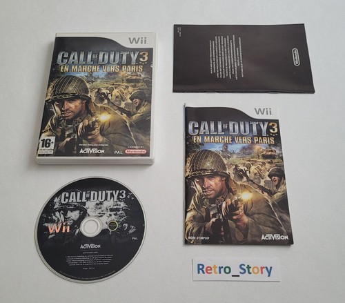 Nintendo wii call duty 3 - nintendo,