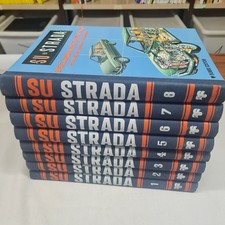 (AA.VV) Enciclopedia pratica per l'auto SU STRADA 1987 Fabbri 8 volumi