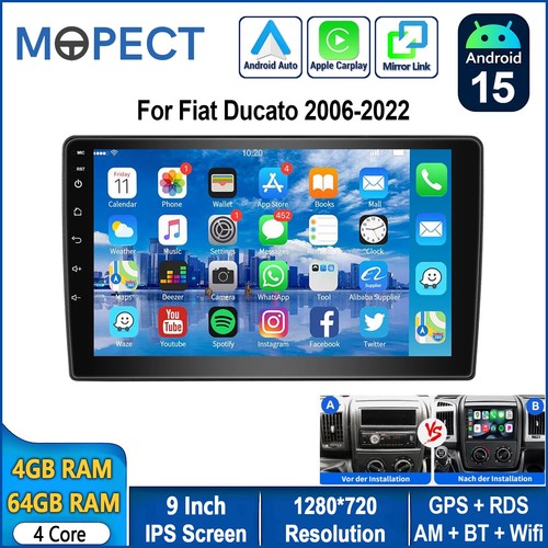 64gb per fiat ducato - 4+64gb,