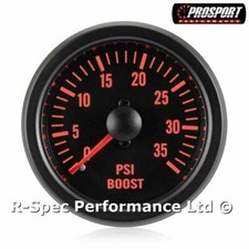 Kit Manometro 52mm Rosso