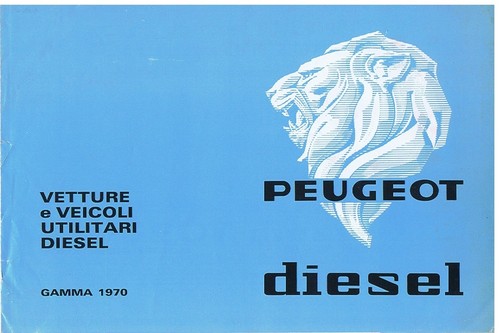 Brochure depliant auto peugeot - auto,