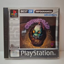 ODDWORLD ABE'S ODDYSEE PS1 PLAYSTATION PAL COMPLETO