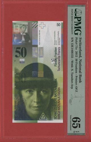 Svizzera franchi 2012 z - svizzera, 50