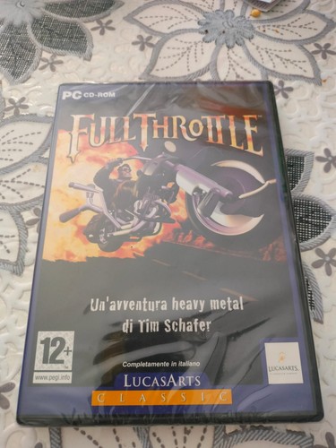 Full throttle lucasarts - full, pc