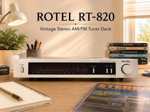 Rotel 820 rare deck - 🌈rare🌈,