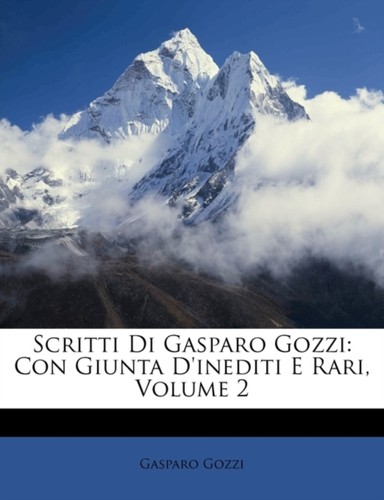 Gozzi scritti con - ,