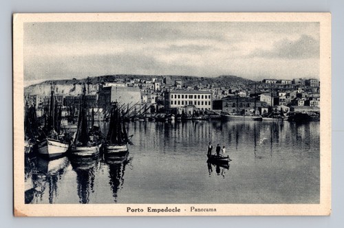 Cartolina porto empedocle - cartolina,
