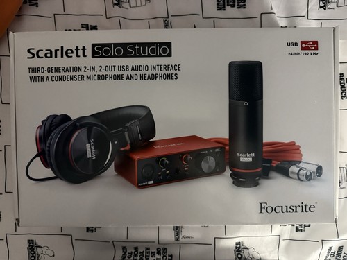 Bundle focusrite scarlett solo - scarlett,