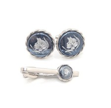 Gemelli vintage ematite greco