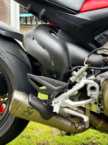 Protezione scarico ducati - protezione,