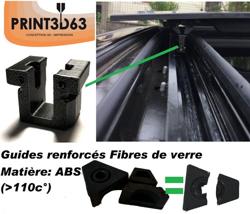 Reparation guide glissiere - guide,