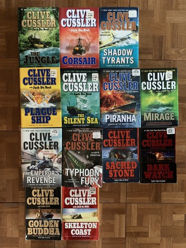 Lot clive cussler - lot, books