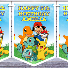 Striscioni decorazioni POKEMON