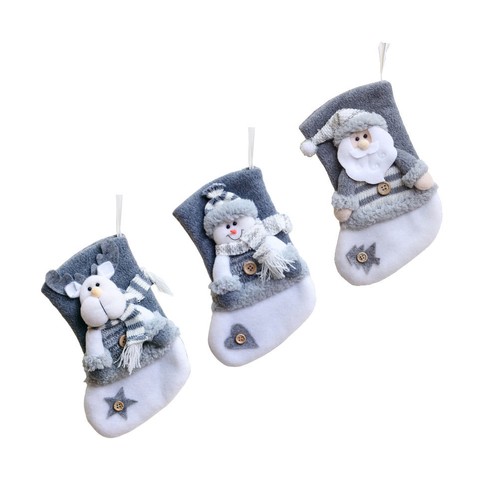 Pezzi sacchetto calza natale - 3,
