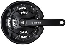 Guarnitura Shimano FC-MT101 - 175mm 9 Velocità 40/30/22t Nera