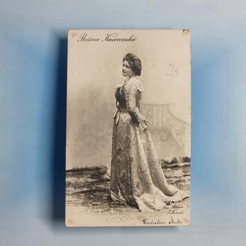 Antique czech opera - czech, singer