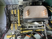 Scheda madre Asus H87M-PRO con CPU i5-4430 3 GHz e 8 GB Kingston