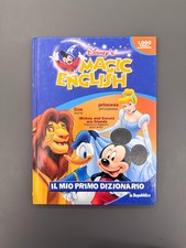 Magic English Il mio Primo Dizionario Libro Illustrato Disney Topolino Paperino