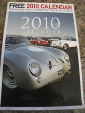 CLASSIC CAR CALENDAR 2010