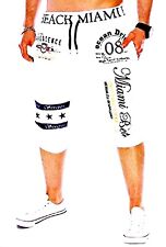 Pantaloni pinocchietto uomo 3/4 shorts Pantaloncini corti Sportivi Sport Tuta