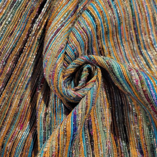 Colori teal tessuto - colori, seta