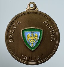 Medaglia motto Brigata alpina