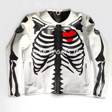 Giubbotto pelle uomo moto