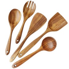 Set cucchiai legno per - set, in