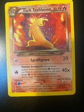 POKEMON - DARK TYPHLOSION HOLO RARE 10/105 - Vintage - Neo Destiny - ITA - Good