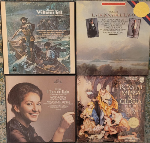 Rossini box set - rossini, lot