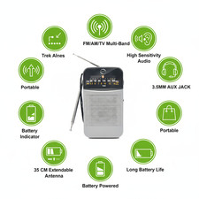 Radio portatile due - radio,