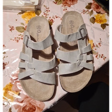 Oranico sandali donna grigio
